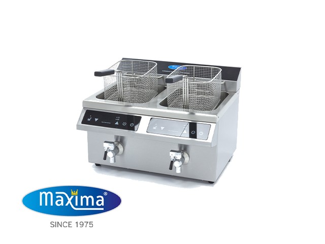 Maxima Indukciona friteza 2x8l